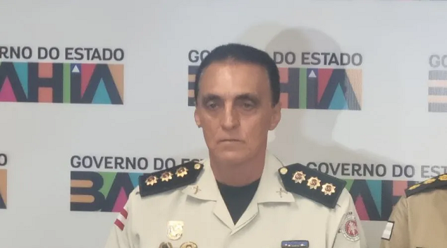 Coronel Magalhães após anúncio de mudança de cargo (Foto: Lula Bonfim/Ag. A TARDE)