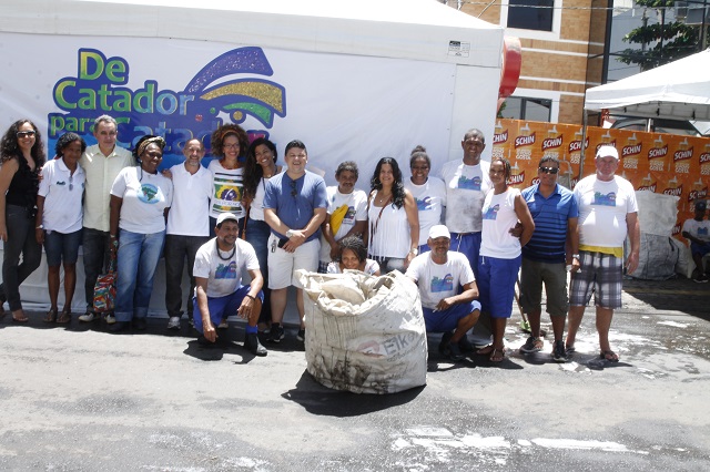 Projeto Eco Folia Solidária – O Trabalho Decente Preserva o Meio Ambiente (Foto: Guilherme Silva)