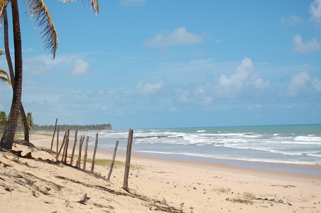 A Vila de Santo Antônio é banhada pelo azul das águas do Oceano Atlântico e cercado por exuberantes coqueirais