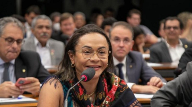 Deputada federal, Ivoneide Caetano (PT), é um dos nomes que podem concorrer à Prefeitura de Camaçari em 2024 (Foto: Yuri Abreu)