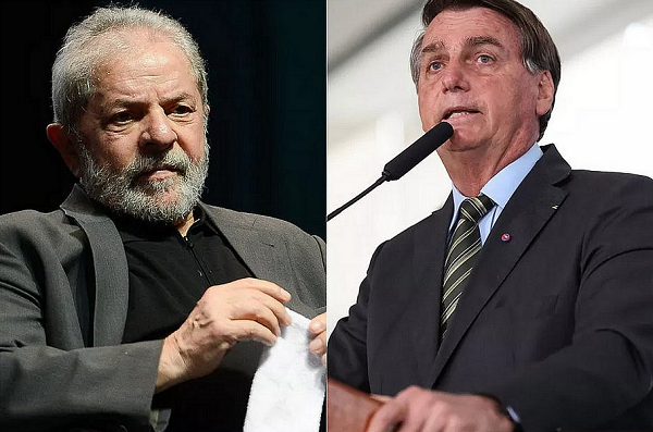 Ex-presidente Luiz Inácio Lula da Silva (PT) mantém vantagem sobre Jair Bolsonaro (PL) (Foto: Fernanda Frazão/Agência Brasil e Marcos Correa/Presidência da Republica) 