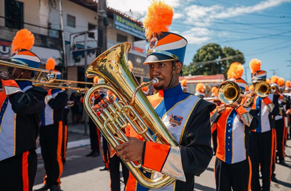 As comemorações foram oficialmente iniciadas na manhã deste sábado (16/9), com o tradicional desfile cívico em Monte Gordo (Foto: Divulgação)