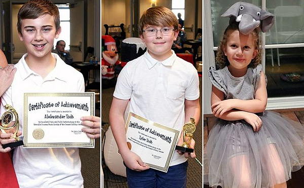 Alek, 13 anos, Tyler, 11, e Zoe, 4, foram mortos pelo próprio pai (Foto: Reprodução | Redes sociais)